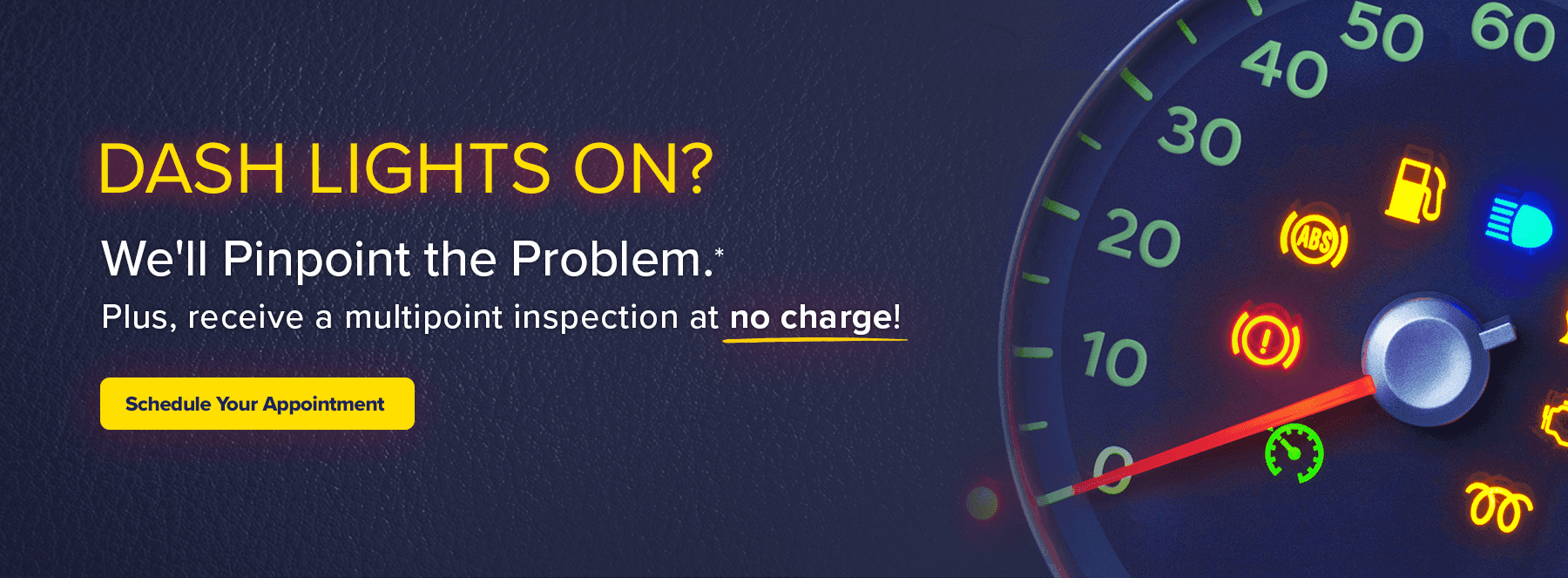 Don’t Let Your Dash Lights Stay On! We’ll Check It For Free!