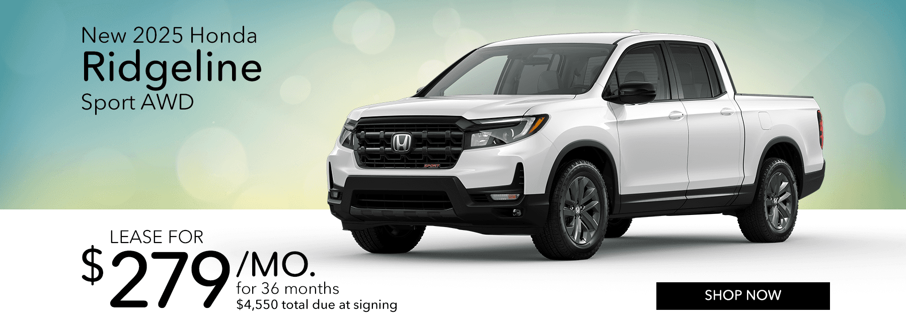 New 2025 Honda Ridgeline Sport AWD