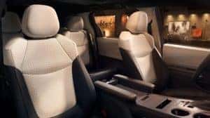 Interior appearance of the 2021 Toyota Sienna available at Beaman Toyota