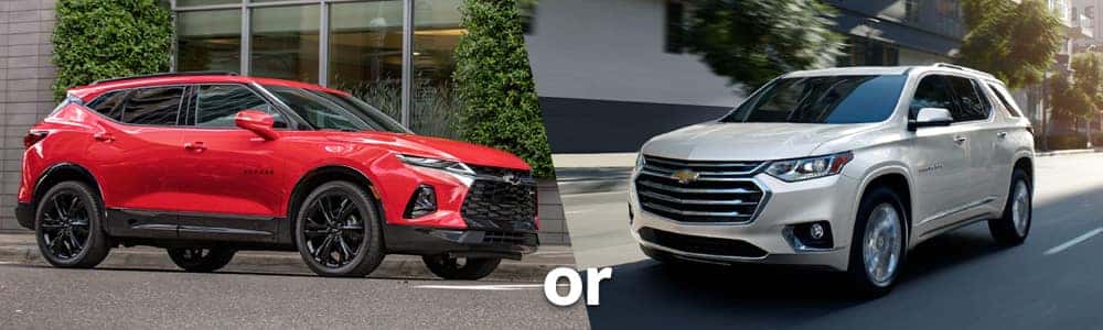 Chevy Blazer or Chevy Traverse: Which is Right for You?
