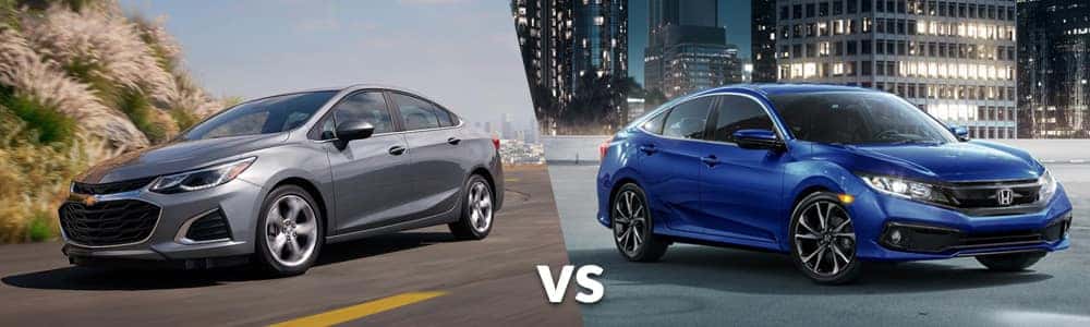 2019 Chevy Cruze vs. 2019 Honda Civic