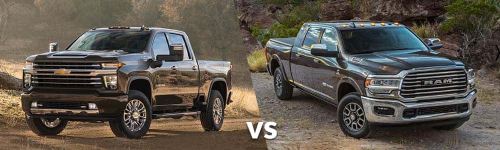 2020 Chevy Silverado HD vs. 2019 RAM Heavy Duty