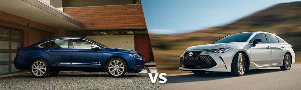 Used Chevy Impala vs. Used Toyota Avalon
