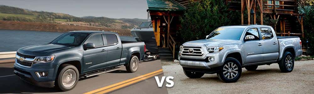 2020 Chevrolet Colorado vs. 2020 Toyota Tacoma
