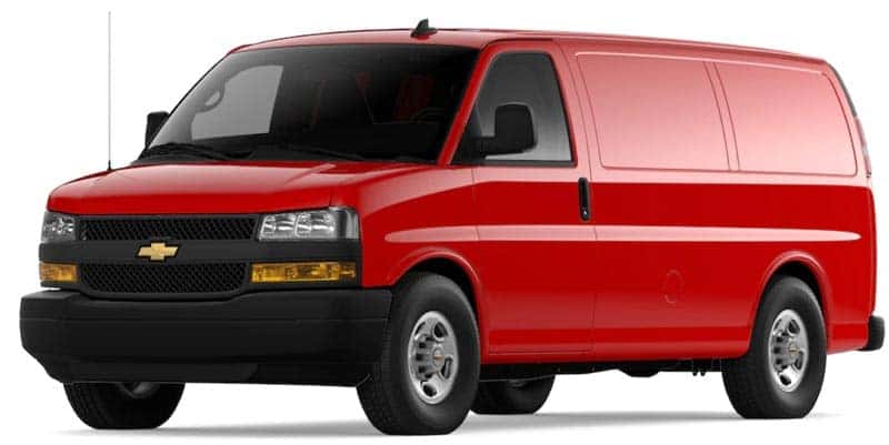 2020 Chevy Express Cargo Van