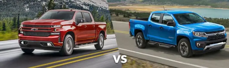 2021 Chevy Silverado 1500 vs 2021 Chevy Colorado | Betley Chevrolet