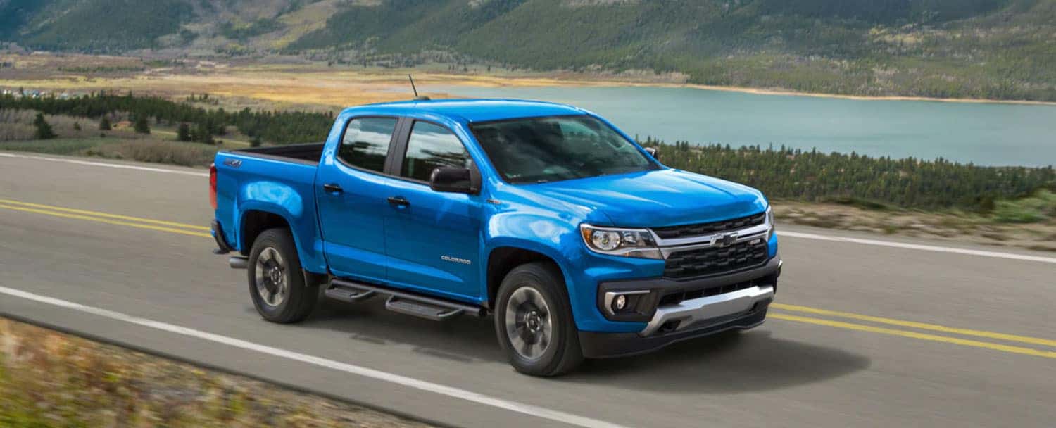 2023 Chevy Colorado Blue 