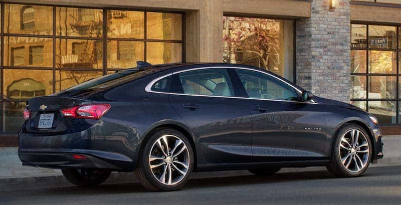 2023 Chevy Malibu back