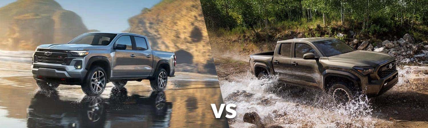 2025 Chevy Colorado vs. 2025 Toyota Tacoma