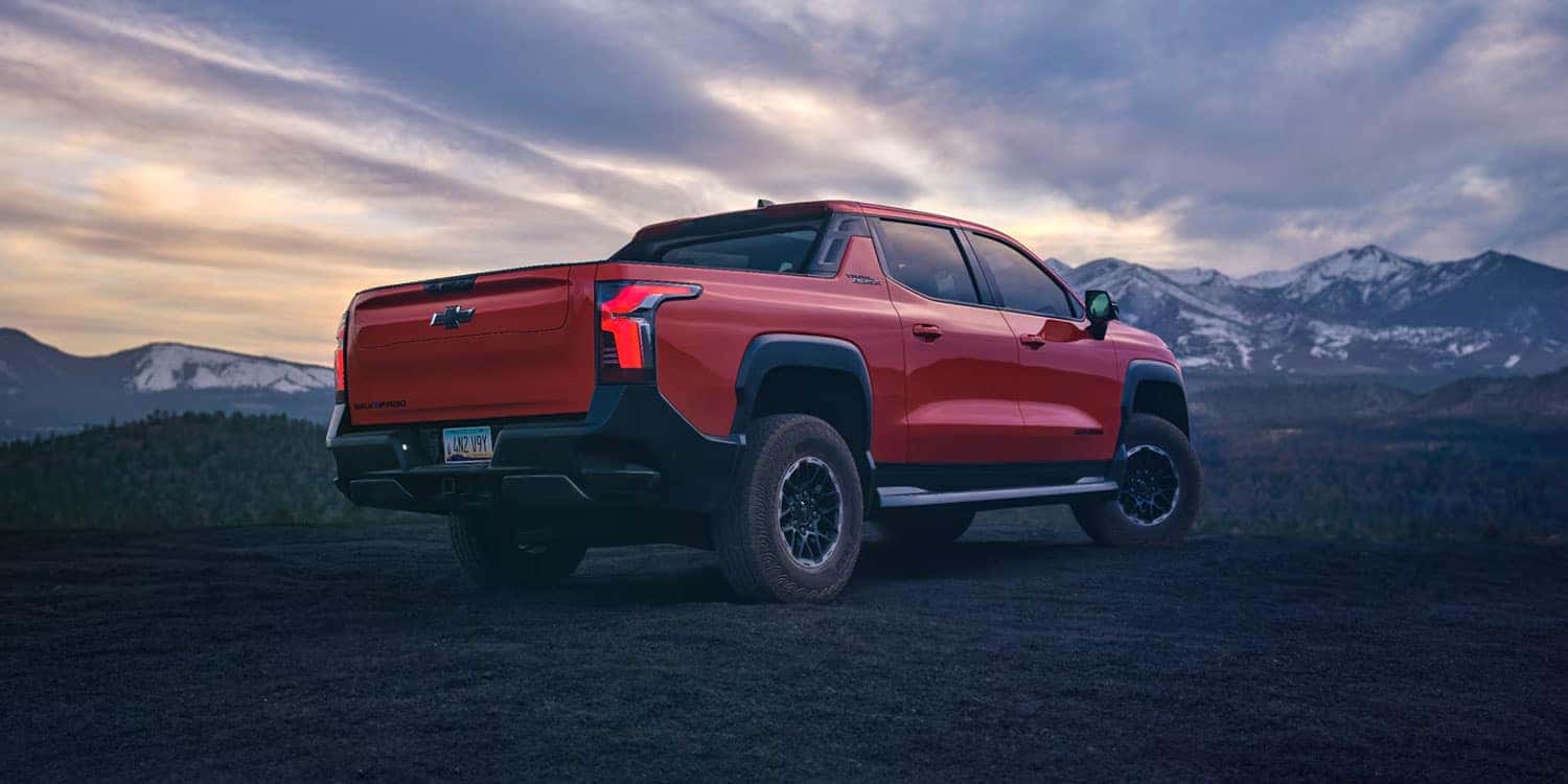 2026 Chevy Silverado EV back