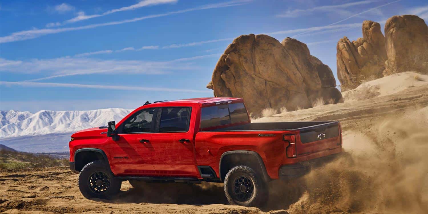 2026 Chevy 2500HD back