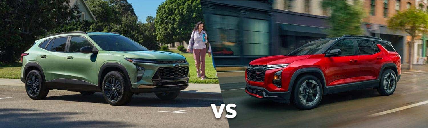 2026 Chevy Trax vs. 2026 Chevy Equinox