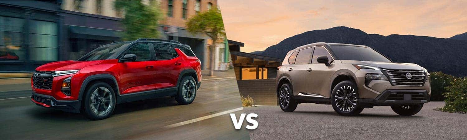 2026 Chevrolet Equinox vs. 2026 Nissan Rogue