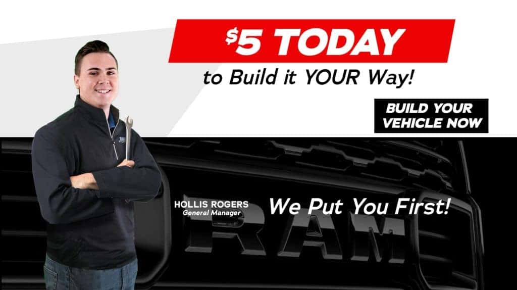 $5 Today and Build it Your Way!