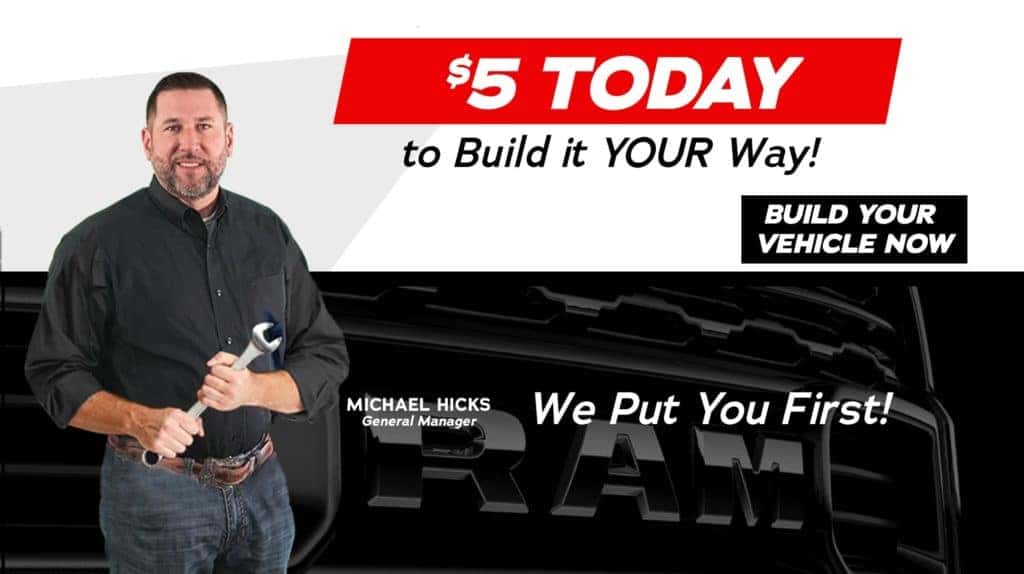 $5 Today to Build it Your Way!