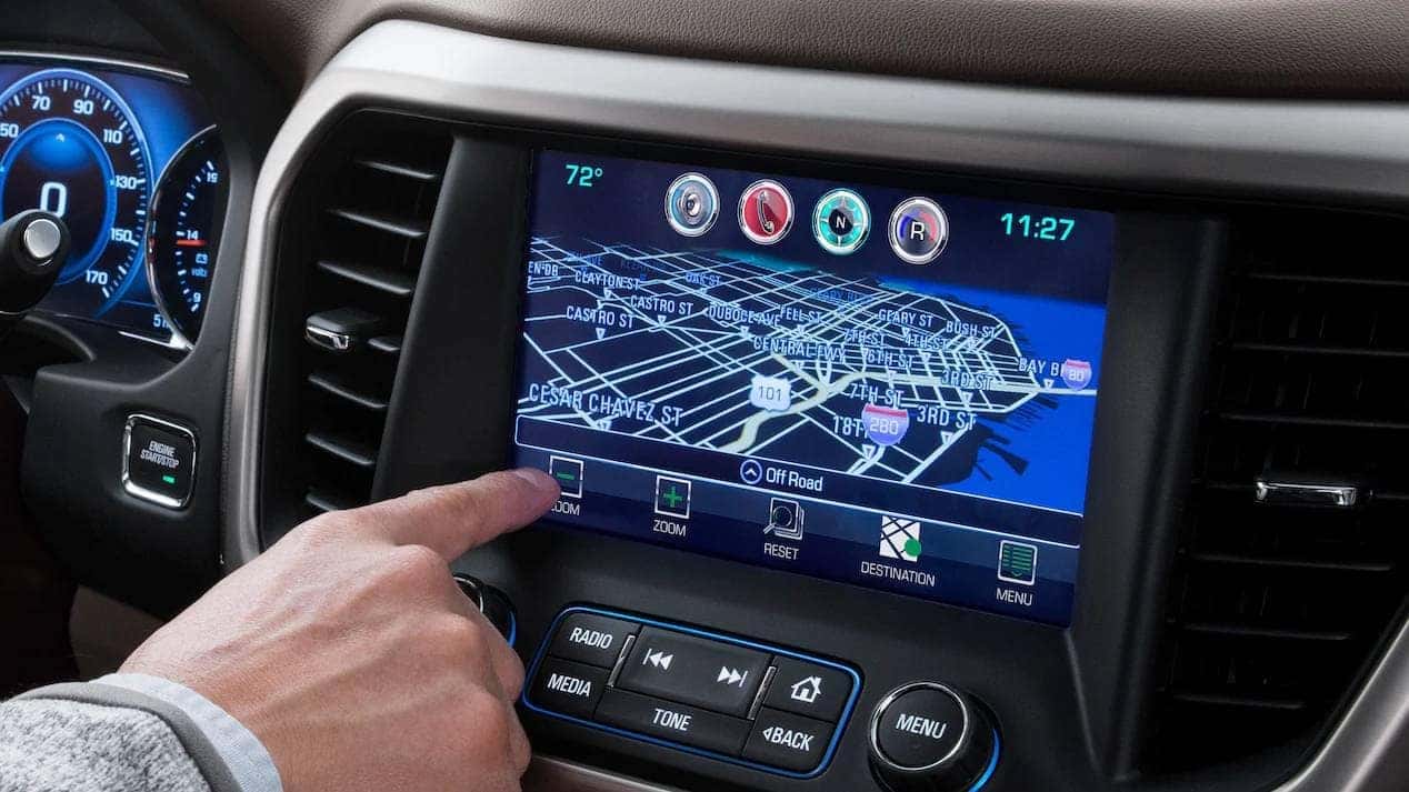 2019 GMC Acadia Touchscreen