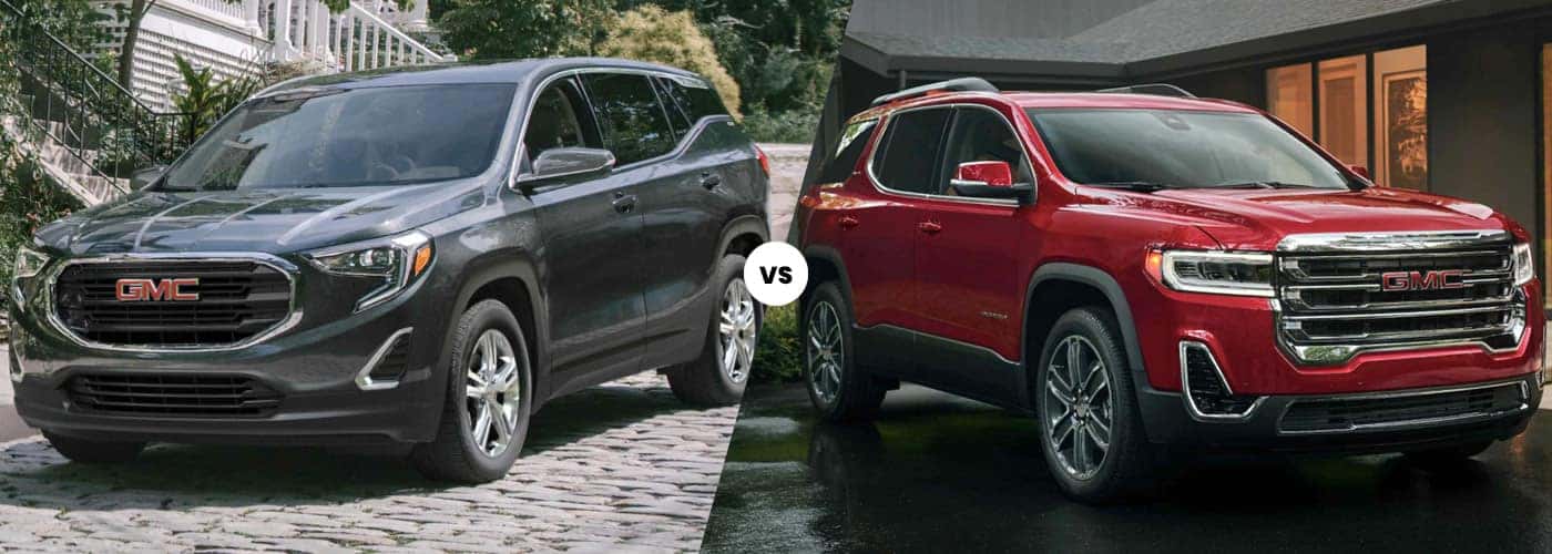 2021 GMC Sierra vs. 2021 GMC Acadia