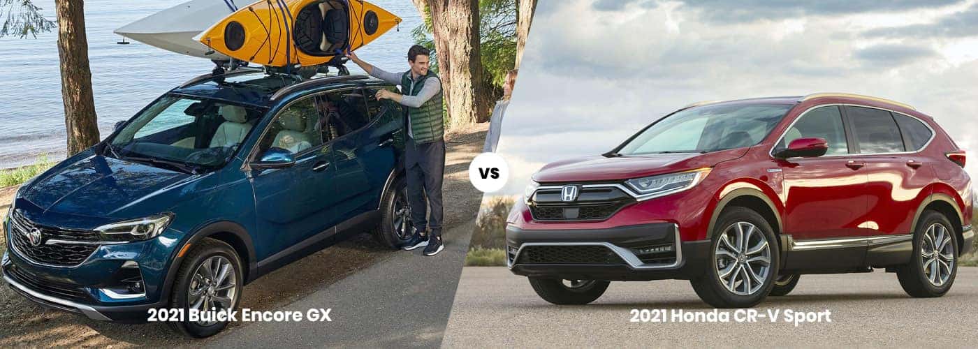 2021 Buick Encore GX vs 2021 Honda CR-V Comparison