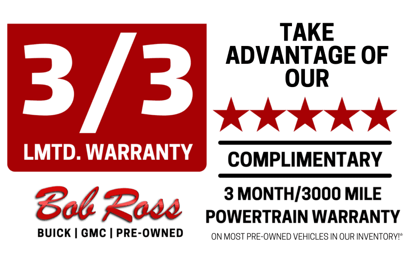 Peace of Mind Comes Standard with Our 3/3 Limited Warranty!