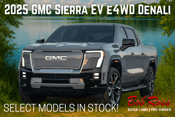 Lease the 2025 GMC Sierra EV Denali from $949/Month | Bob Ross Buick GMC