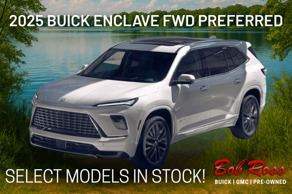 Lease the 2025 Buick Enclave for $499/Month | Bob Ross Buick GMC & Pre-Owned Vehicles