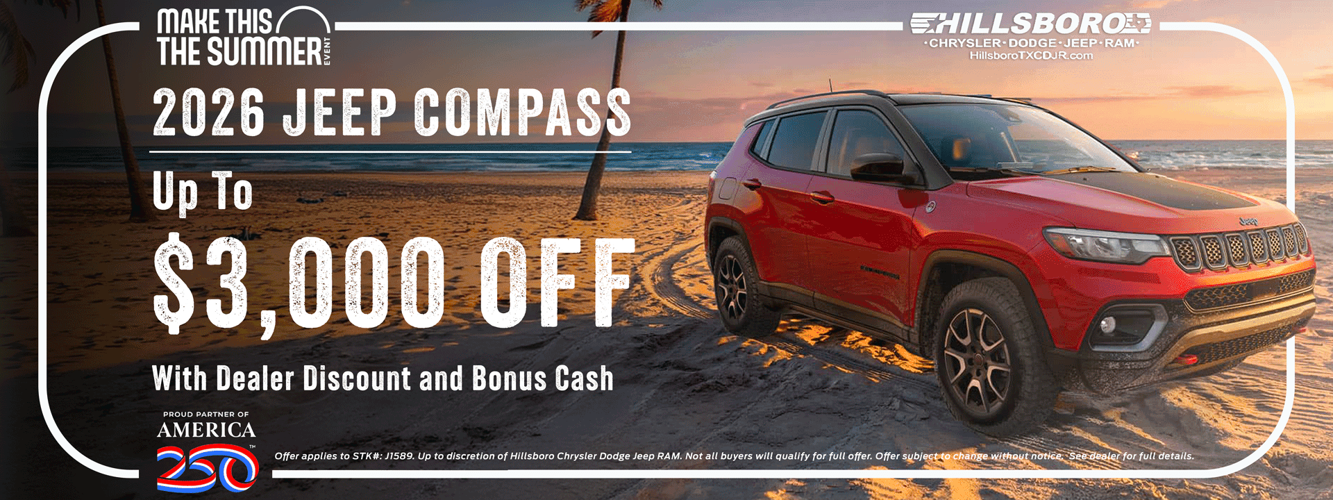 2026 Jeep Compass Offer