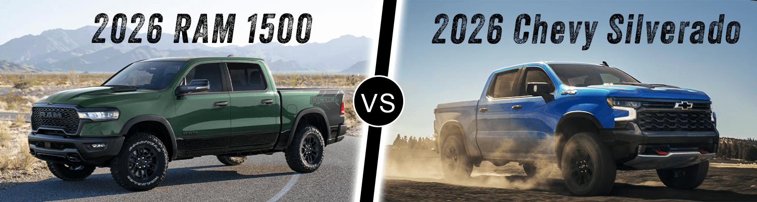 2026 Ram 1500 vs Chevy Silverado near Hillsboro