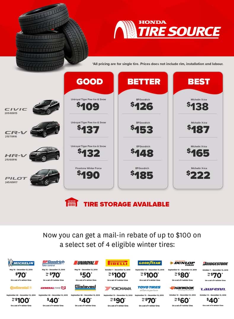 Honda Tires Crown Honda