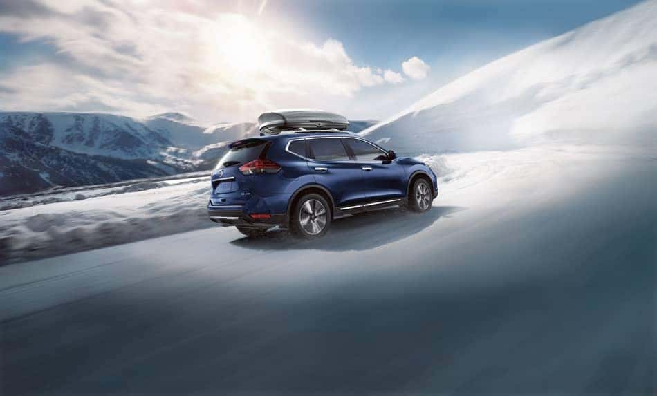 2019 Nissan Rogue In Snow