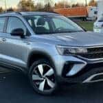 used volkswagen taos suv for spring road trips in elgin il