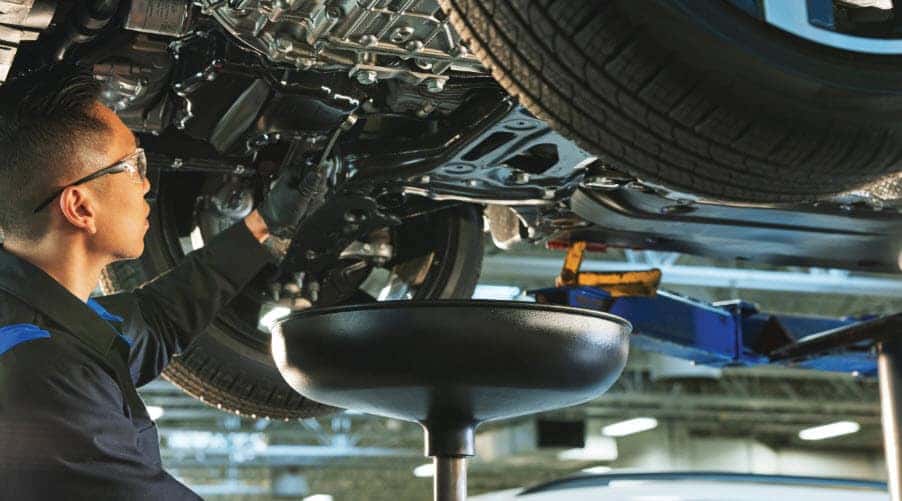 volkswagen underbody inspection and rust prevention service at elgin vw