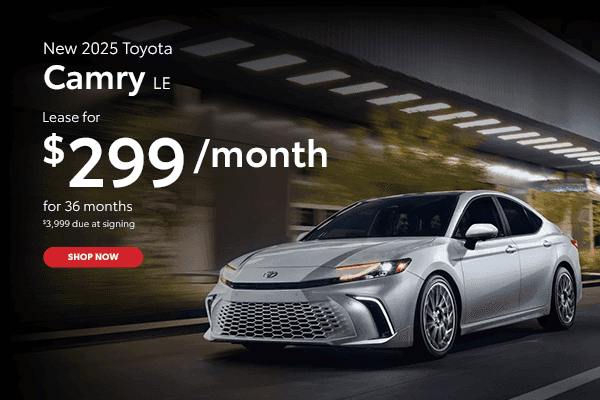 New 2025 Camry LE