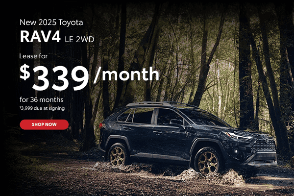 New 2025 Rav4 LE 2WD 