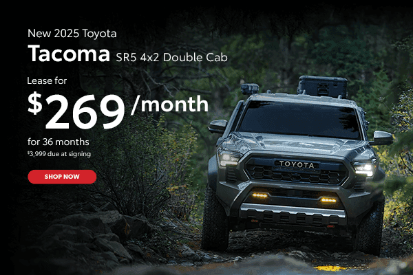New 2025 Tacoma SR5 4X2 DOUBLE CAB