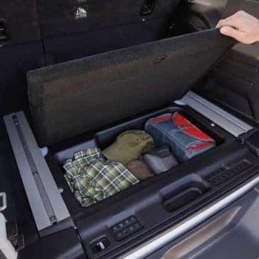 2019 Jeep Wrangler storage