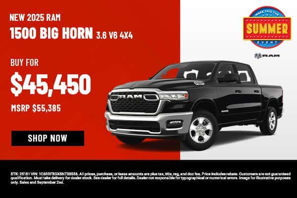 2025 Ram 1500 Big Horn