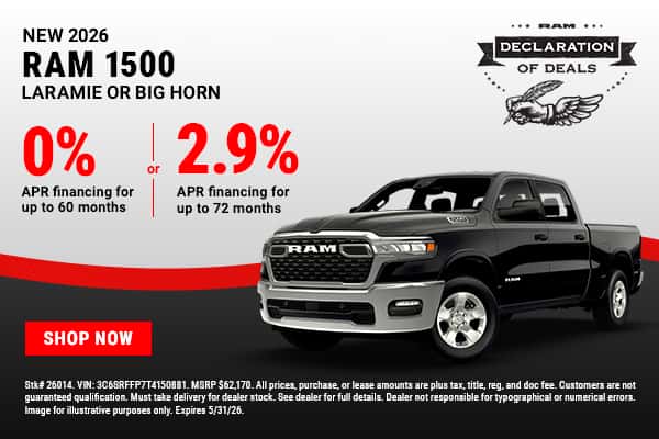 2026 RAM 1500