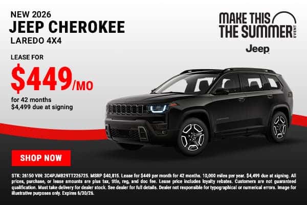 2026 Jeep Cherokee Laredo 4x4