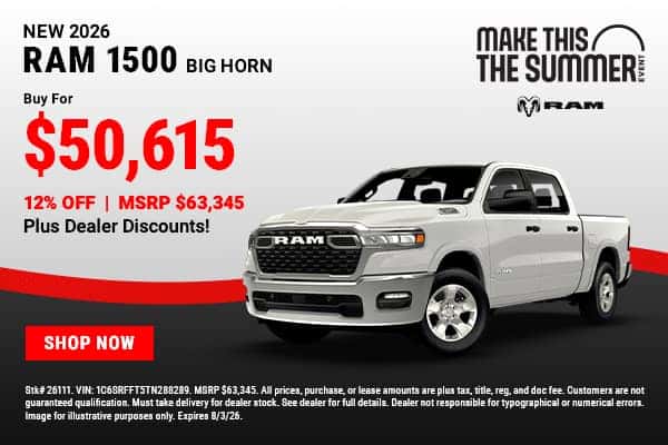 2026 RAM 1500 Big Horn