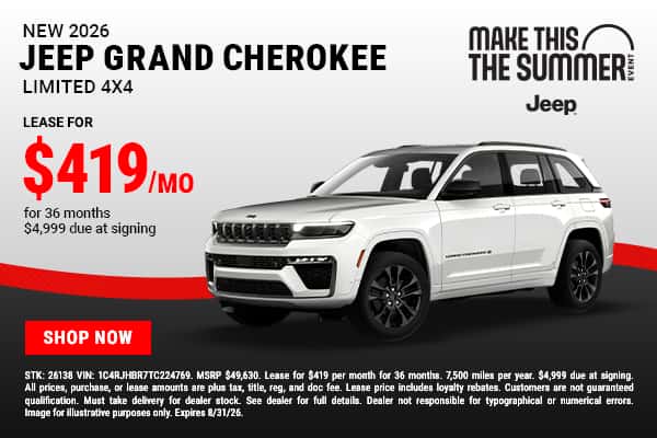 2026 Jeep Grand Cherokee Limited 4x4