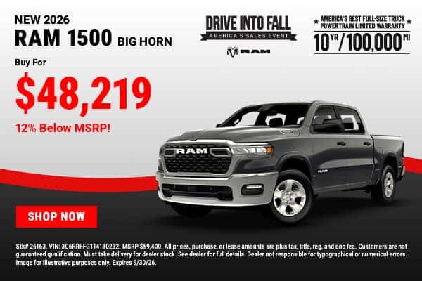 2026 RAM 1500 Big Horn