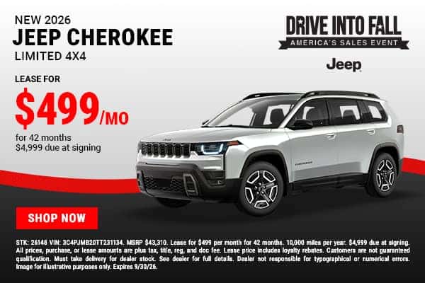 2026 Jeep Cherokee Limited 4x4