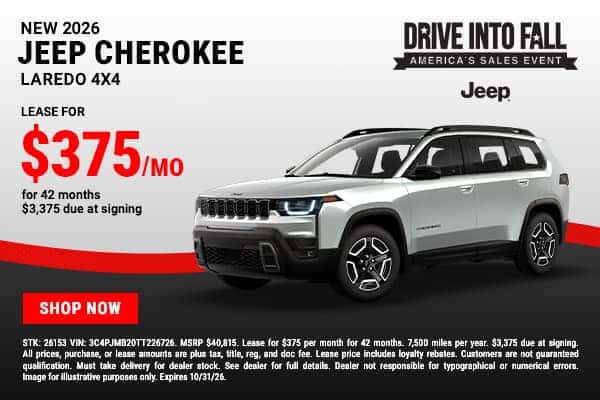 2026 Jeep Cherokee Laredo 4x4