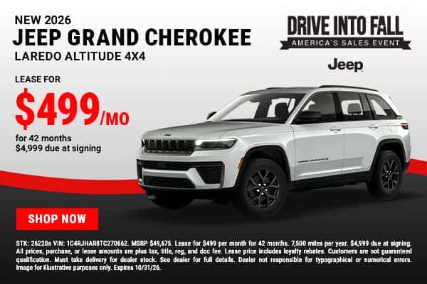 2026 Jeep Grand Cherokee Laredo Altitude 4x4