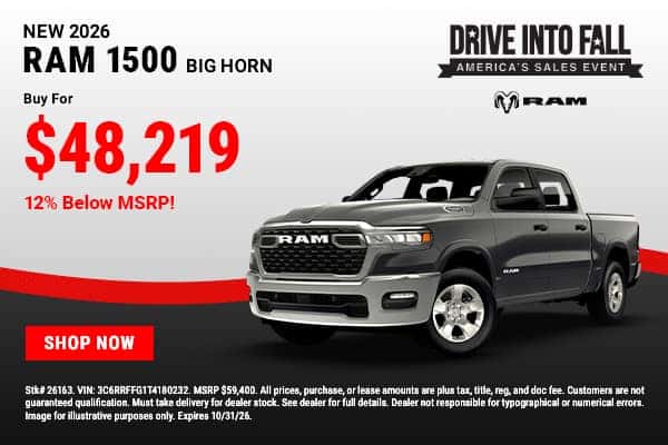 2026 RAM 1500 Big Horn