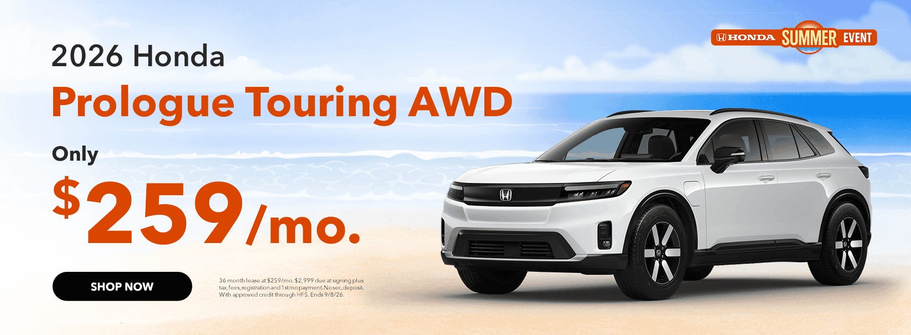 2026 Honda Prologue Touring AWD
