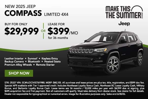 2025 Jeep Compass Limited 4x4