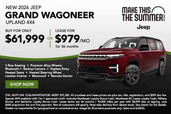 2026 Grand Wagoneer Upland 4x4