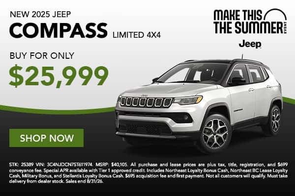 2025 Jeep Compass Limited 4x4