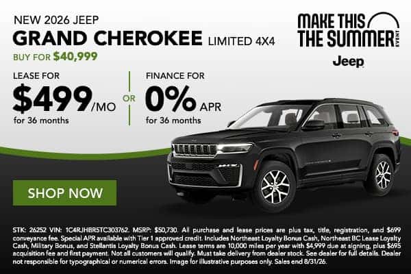 2026 Jeep Grand Cherokee Limited 4x4